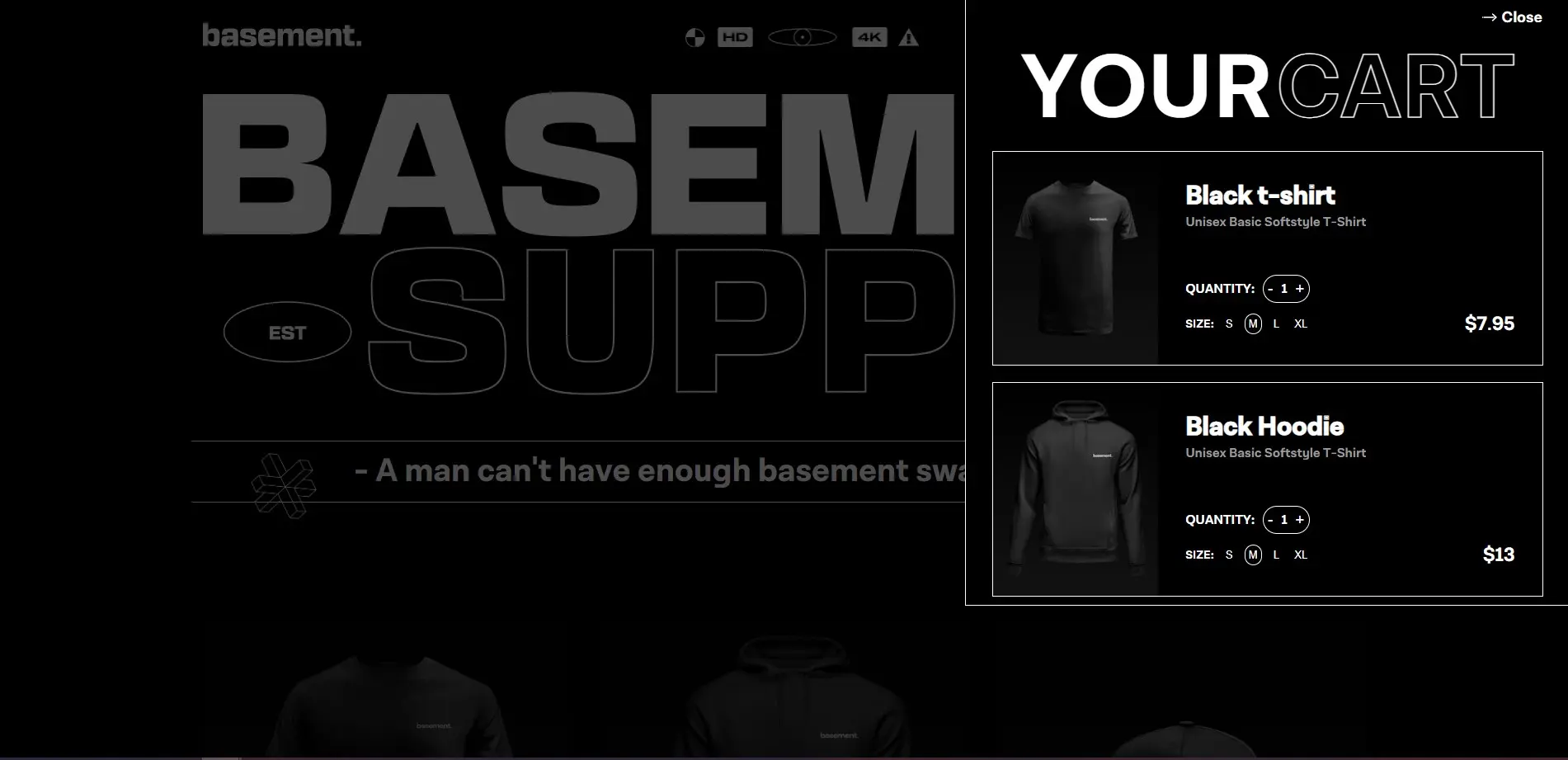 Challenge de Basement