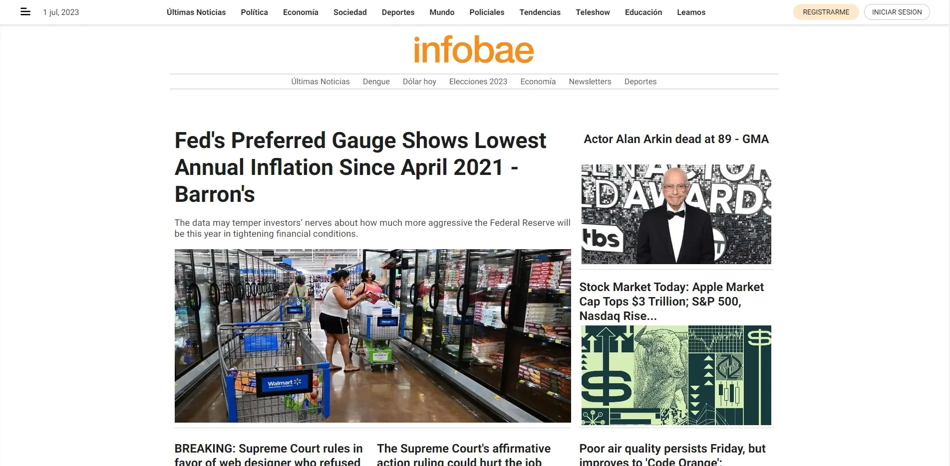 Clon de Infobae