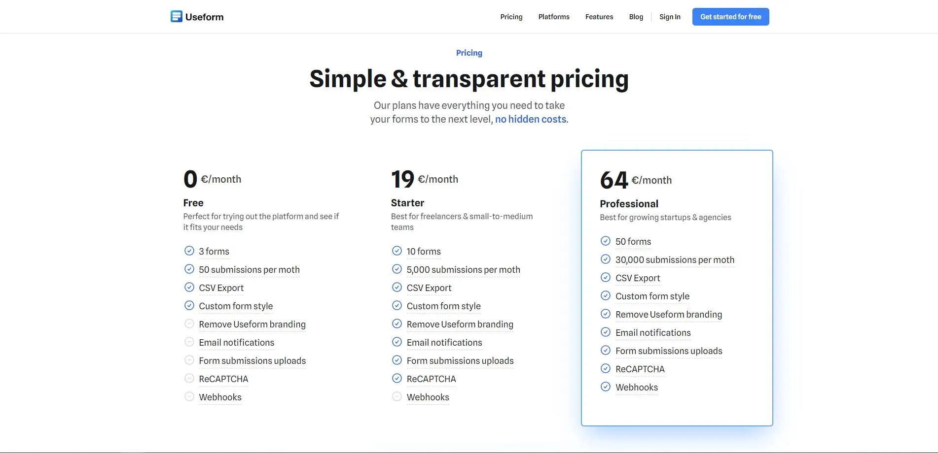Useform clon